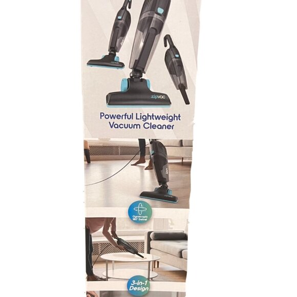 Ionvac / Zipvac Powerful Lightweight 3-in-1 Vacuum Cleaner (NEW w Box) - Picture 2 of 5